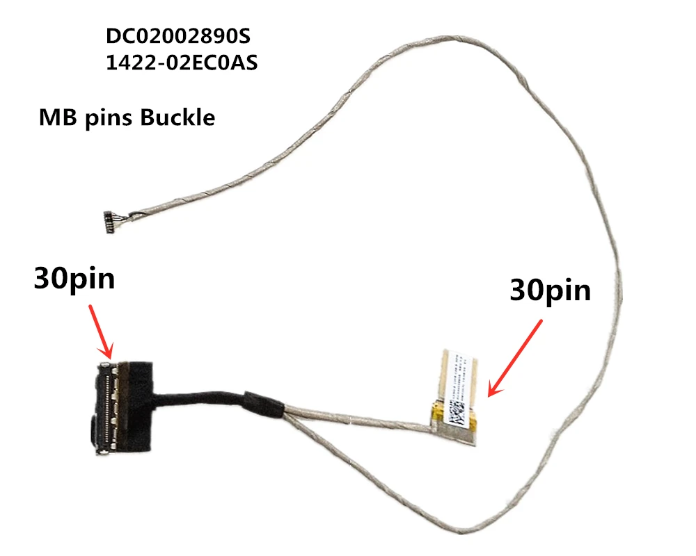 New Laptop LCD/LED cable for ASUS Zenbook UX305 UX305FA UX305LA DC02C009Z0S DC02C00A00S DC020026Y0S DC02C00BD0S 1422-02EC0AS
New Laptop LCD/LED cable for ASUS Zenbook UX305 UX305FA UX305LA DC02C009Z0S DC02C00A00S DC020026Y0S DC02C00BD0S 1422-02EC0AS