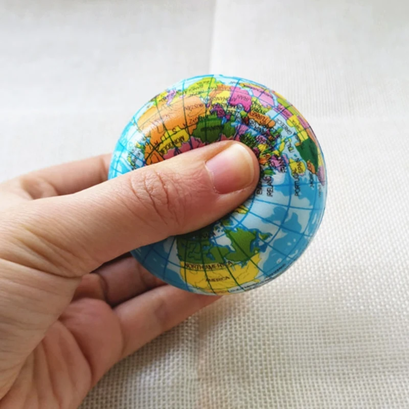 6pcs 6.3cm Squeeze Foam Sponge Balls World Map Planet Soft Earth Anti Stress Balls Toys for Kids Children
6pcs 6.3cm Squeeze Foam Sponge Balls World Map Planet Soft Earth Anti Stress Balls Toys for Kids Children