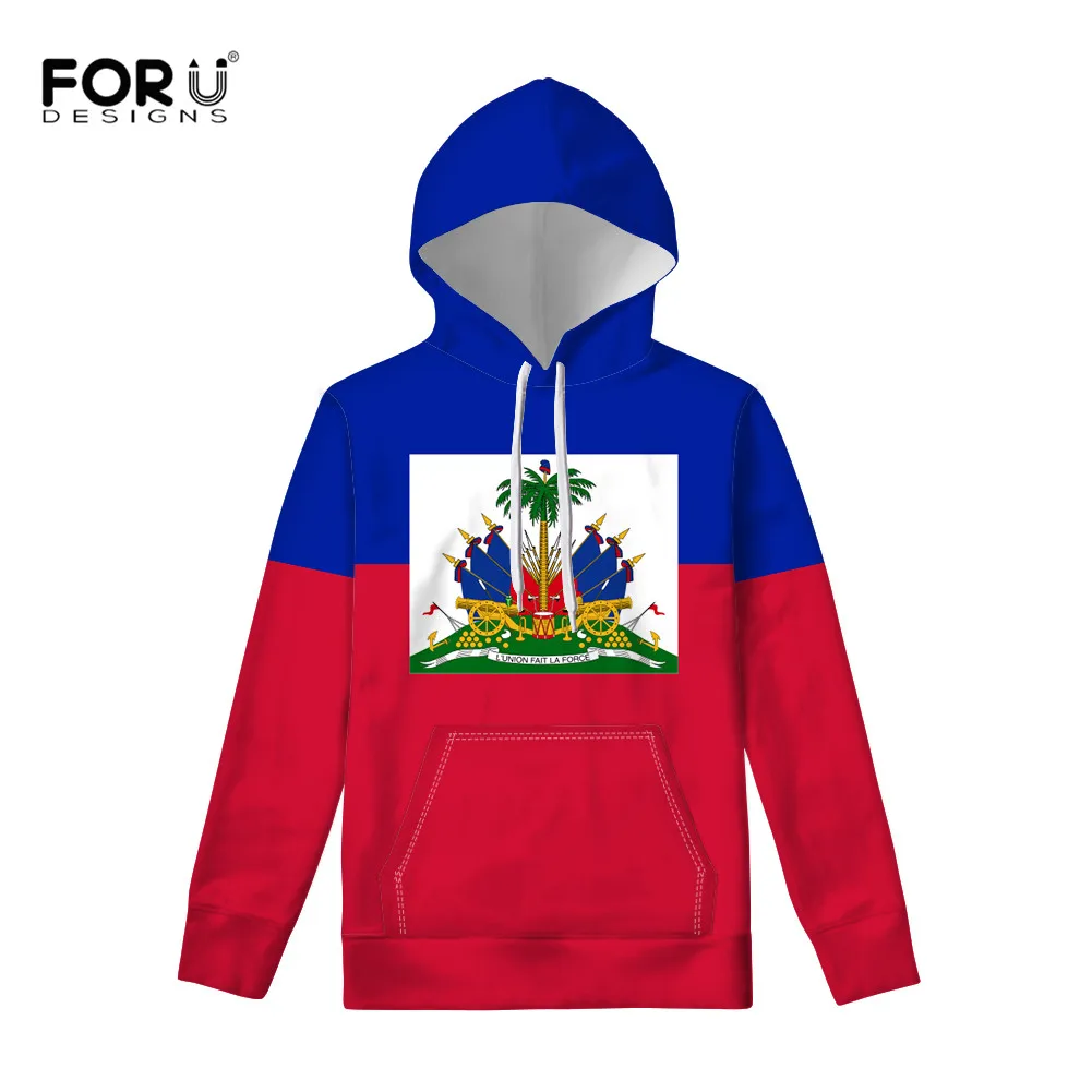 FORUDESIGNS Haitian Flag Design Womens Sweatshirt with Hood Clothes Female Hooded Sweatshirts Autumn Clothing Ladies Apparels
FORUDESIGNS Haitian Flag Design Womens Sweatshirt with Hood Clothes Female Hooded Sweatshirts Autumn Clothing Ladies Apparels