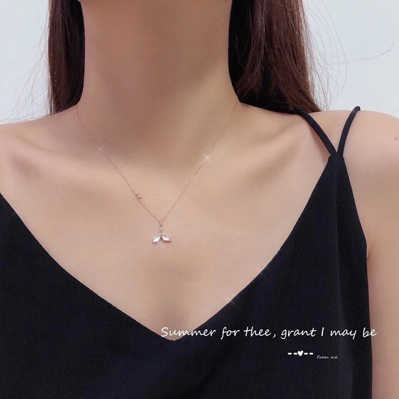 18K Gold Necklace Boutique Jewelry Mermaid White Fritillary Diamond Set Chain Lover Jewelry Necklace
18K Gold Necklace Boutique Jewelry Mermaid White Fritillary Diamond Set Chain Lover Jewelry Necklace