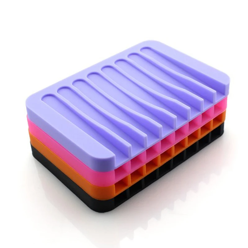Anti-skidding Home Improvement Silicone Flexible Bathroom Fixtures Bathroom Hardware Tray Soapbox Soap Dishes Plate Holder
Anti-skidding Home Improvement Silicone Flexible Bathroom Fixtures Bathroom Hardware Tray Soapbox Soap Dishes Plate Holder
