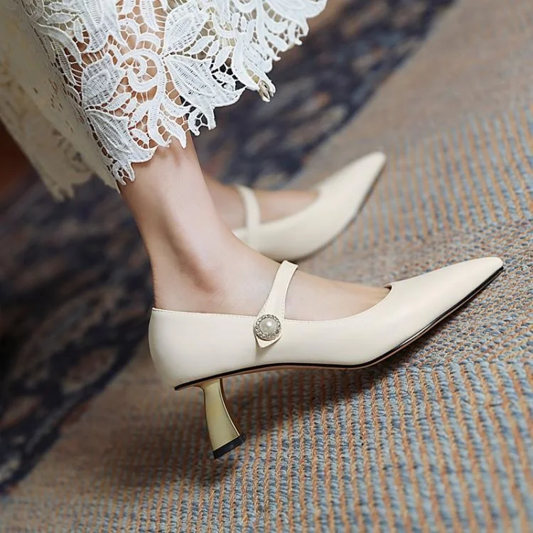 2021 New Hepburn Mary Jane One Line Buckle Shallow Mouth Single Shoes Women's Pointed Thick Heels
2021 New Hepburn Mary Jane One Line Buckle Shallow Mouth Single Shoes Women's Pointed Thick Heels