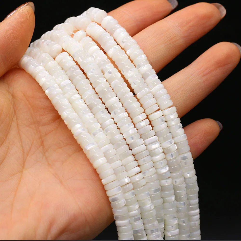 Natural White Shell Beads Disc Freshwater Loose Spacer Chips Beads For DIY Bracelets Necklaces Anklet Jewellery Making
Natural White Shell Beads Disc Freshwater Loose Spacer Chips Beads For DIY Bracelets Necklaces Anklet Jewellery Making