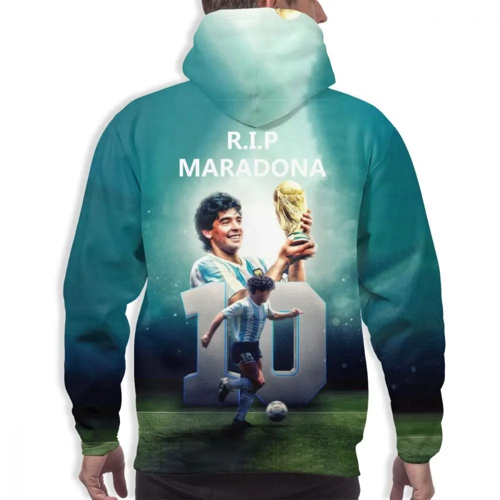 Rip Argentina Hero Maradona Men's Fashion Hoodie 3D Print Pullover Hooded Soccer Sweatshirt Pele Argentina Football
Rip Argentina Hero Maradona Men's Fashion Hoodie 3D Print Pullover Hooded Soccer Sweatshirt Pele Argentina Football