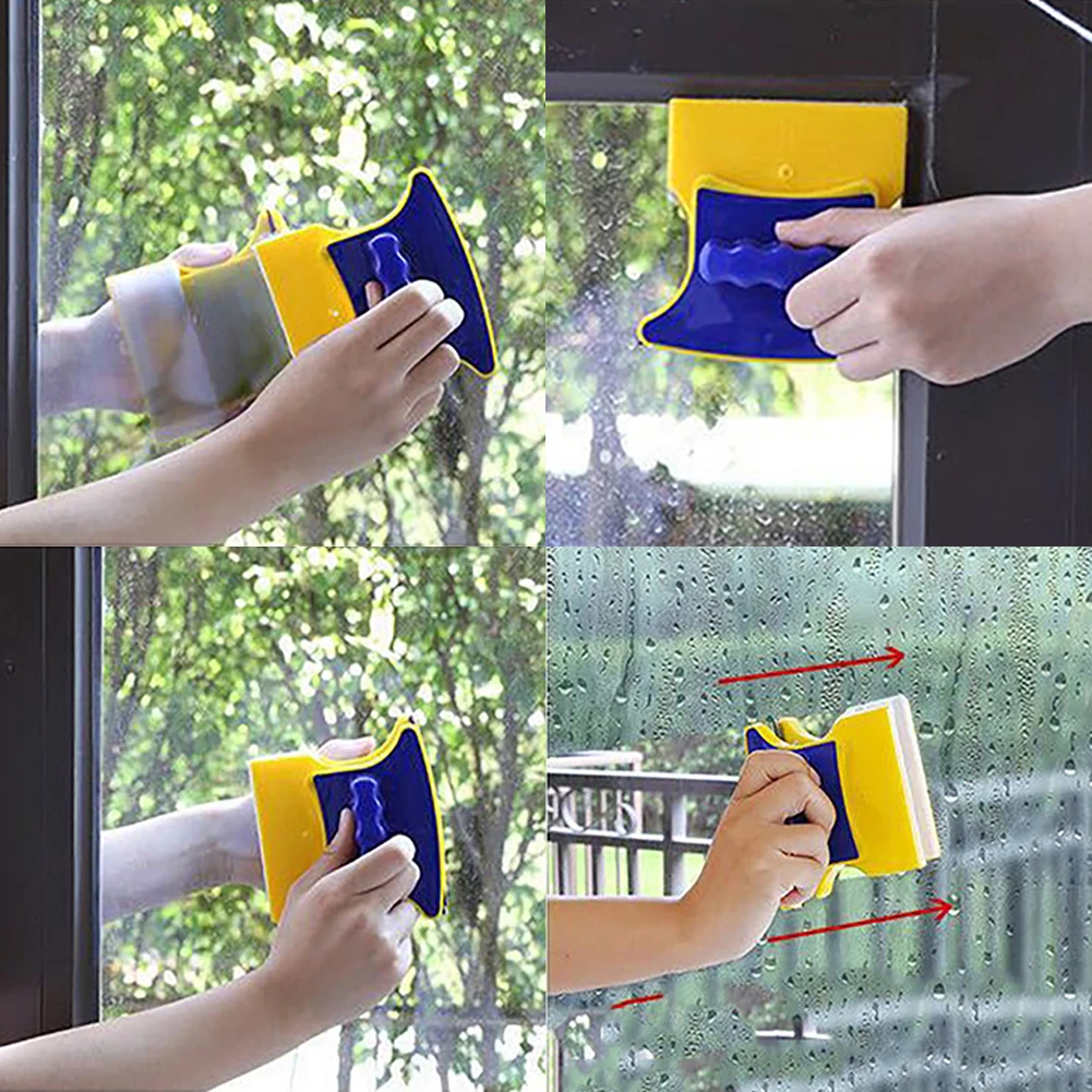 Magnetic Double Sided Glass Window Cleaner 1Pc Pad Scraper With Lanyard Double Side Home Cleaning Tools
Magnetic Double Sided Glass Window Cleaner 1Pc Pad Scraper With Lanyard Double Side Home Cleaning Tools
