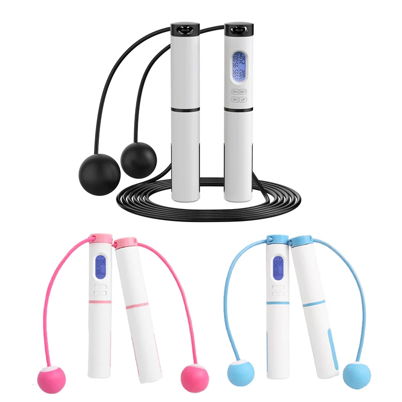Jump Rope Digital Weighted Handle Workout Jumping Rope With Calorie Counter Training Fitness For Indoor And Outdoor
Jump Rope Digital Weighted Handle Workout Jumping Rope With Calorie Counter Training Fitness For Indoor And Outdoor