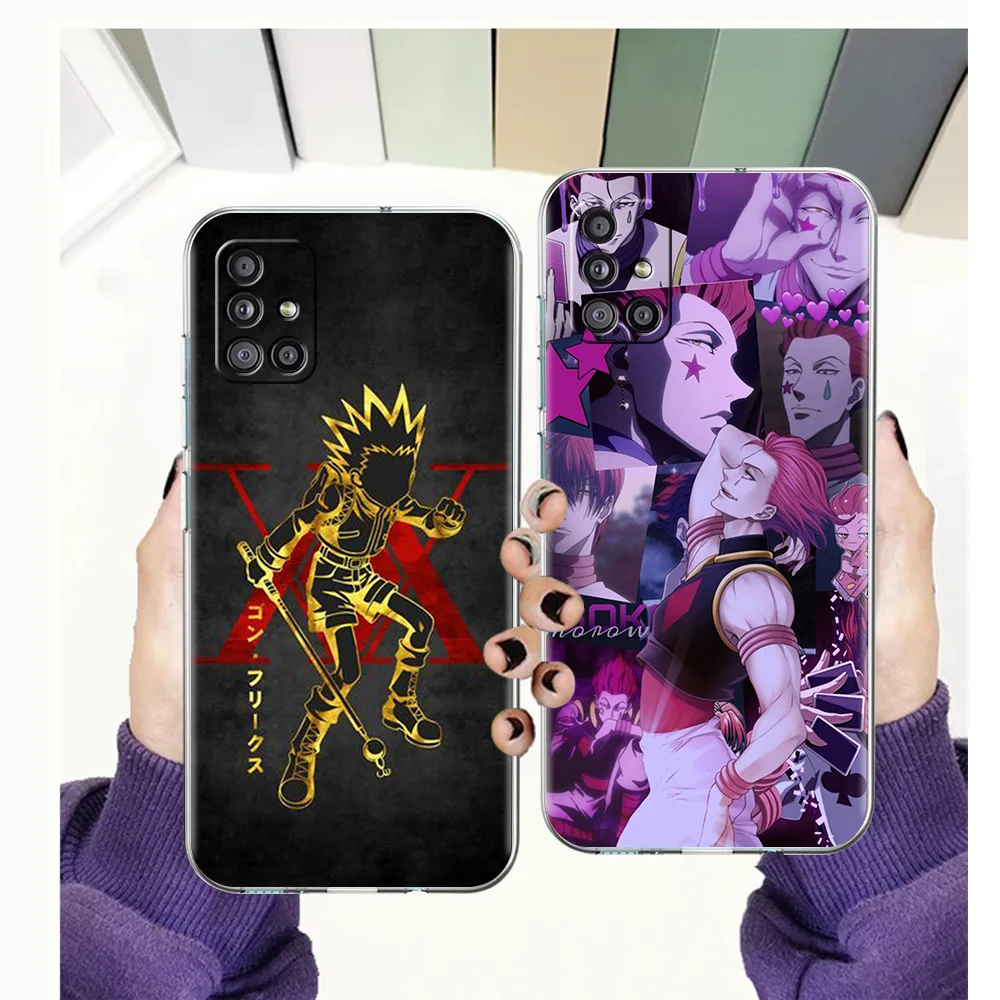 Hisoka Anime Hunter X Hunter Case for Samsung Galaxy A13 A22 A32 A52 A72 A51 A71 A11 A31 A41 M31 A01 A21S 5G Transparent Shell
Hisoka Anime Hunter X Hunter Case for Samsung Galaxy A13 A22 A32 A52 A72 A51 A71 A11 A31 A41 M31 A01 A21S 5G Transparent Shell