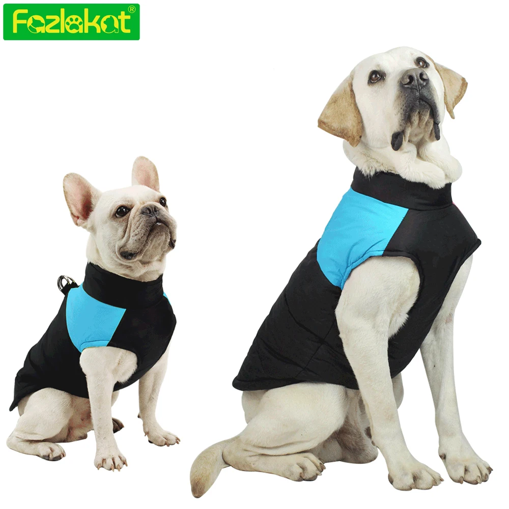 Pet Clothes Autumn and Winter Plus Cotton Thick Waterproof Big Dog Clothes Warm Pet Dog Vest Zipper Cotton Clothes Comfortable L
Pet Clothes Autumn and Winter Plus Cotton Thick Waterproof Big Dog Clothes Warm Pet Dog Vest Zipper Cotton Clothes Comfortable L