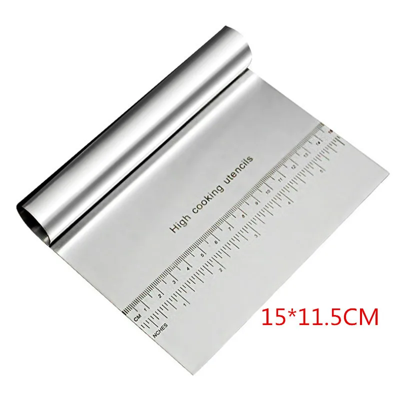 Kitchen Accessories Stainless Steel Dough Cutter Pastry Spatulas Scraper Baking Accessories Cake Decoration Tools Baking Cutters
Kitchen Accessories Stainless Steel Dough Cutter Pastry Spatulas Scraper Baking Accessories Cake Decoration Tools Baking Cutters