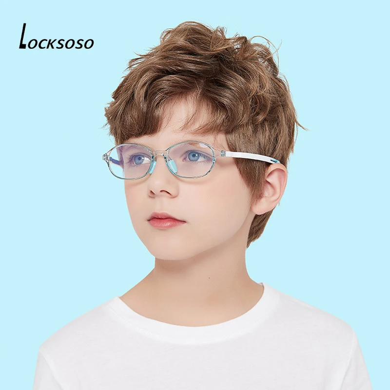 

LOCKSOSO антибликовыми свойствами светильник излучения, очки для Для детей мальчиков и девочек очки для компьютерных игр с защитой от синего из...