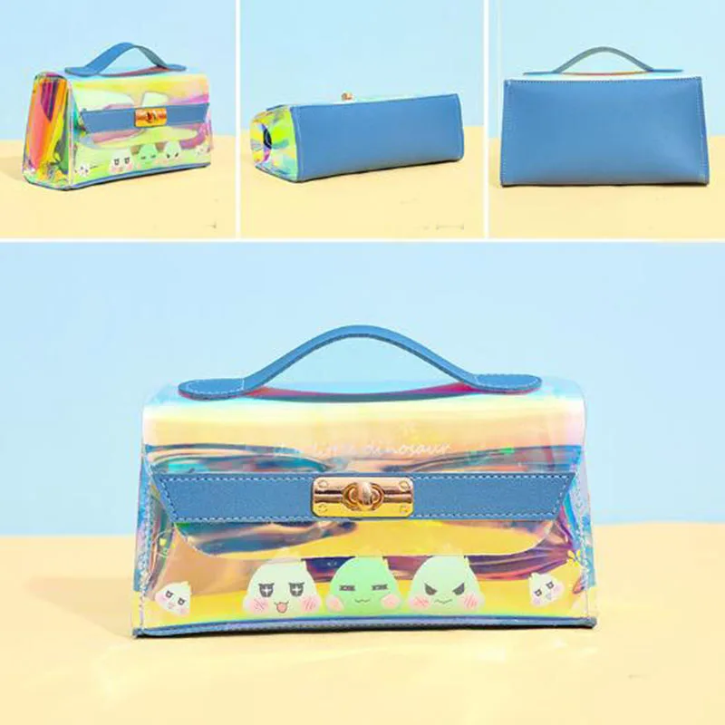 Large Capacity Laser Transparent Pencil Bag Student Mother And Child Storage Cosmetic Bag Internet Celebrity Pencil Box
Large Capacity Laser Transparent Pencil Bag Student Mother And Child Storage Cosmetic Bag Internet Celebrity Pencil Box