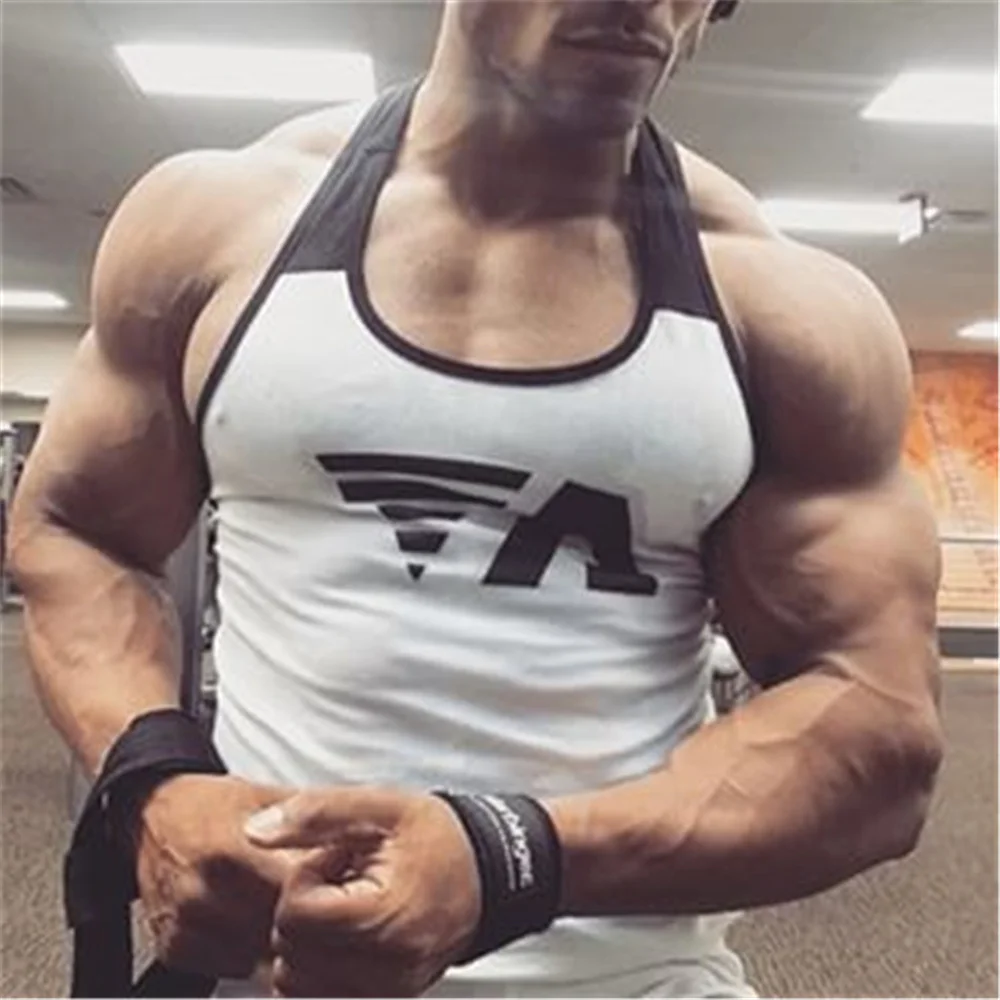 Men's exercise fitness running exercise tight-fitting stretch sleeveless vest machine exercise personality vest
Men's exercise fitness running exercise tight-fitting stretch sleeveless vest machine exercise personality vest