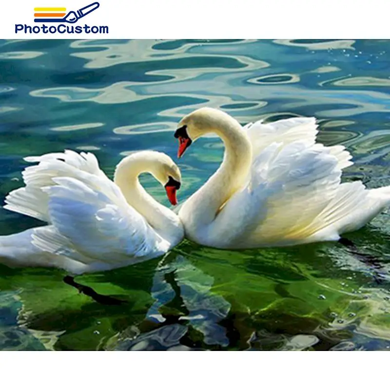 PhotoCustom Acrylic DIY Painting By Numbers swan HandPainted paints by numbers Animals on the wall Home Decor gift
PhotoCustom Acrylic DIY Painting By Numbers swan HandPainted paints by numbers Animals on the wall Home Decor gift