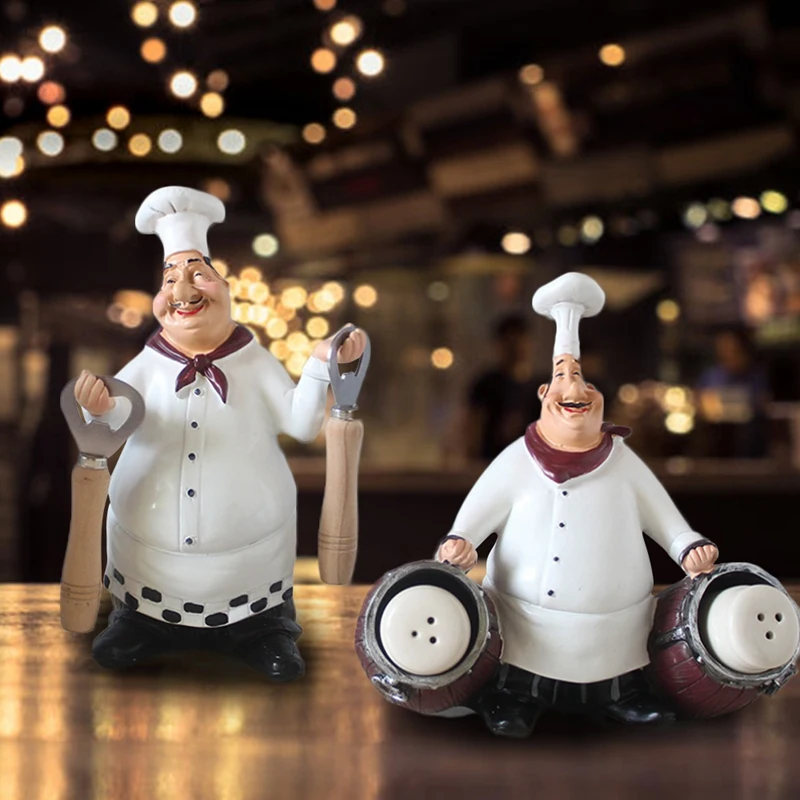 Retro Chef Salt Shaker Crafts Mini Resin Model Ornaments Europe Desktop Figurines White Top Hat Cook Home Decoration Accessories
Retro Chef Salt Shaker Crafts Mini Resin Model Ornaments Europe Desktop Figurines White Top Hat Cook Home Decoration Accessories