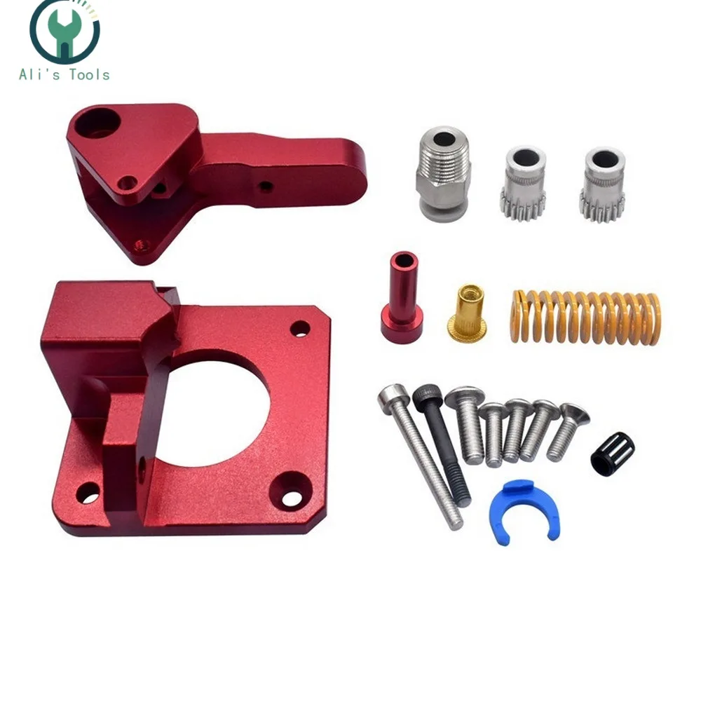 CR-10S PRO Aluminum Upgrade Dual Gear Mk8 Extruder for Extruder Ender 3 Double Pulley Extruder 3D Printer Accessories Parts
CR-10S PRO Aluminum Upgrade Dual Gear Mk8 Extruder for Extruder Ender 3 Double Pulley Extruder 3D Printer Accessories Parts