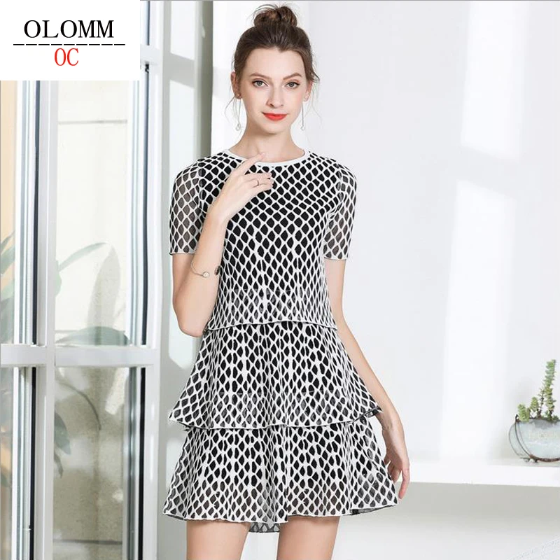 OLOMM Japanese and Korean style Summer dress Women's Cake skirt Round neck Elegant sweater dress Top quality DHL free delivery
OLOMM Japanese and Korean style Summer dress Women's Cake skirt Round neck Elegant sweater dress Top quality DHL free delivery