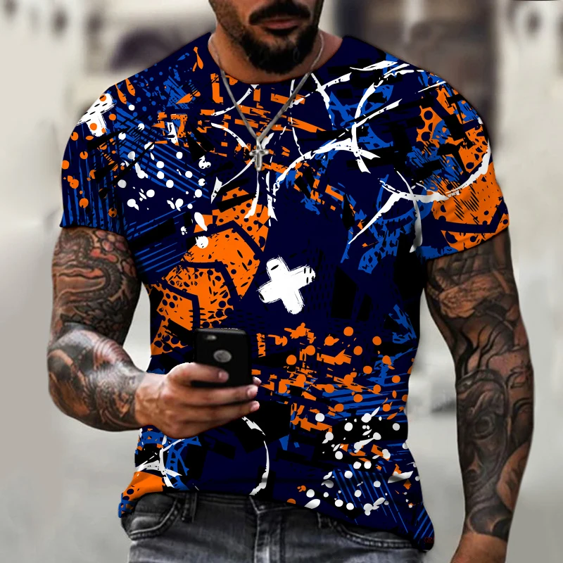 Graffiti Funny Popular 3d Printing T-shirt 2021 New Summer Men's T-shirt Fashion Streetwear Harajuku Oversized T-shirt 6XL
Graffiti Funny Popular 3d Printing T-shirt 2021 New Summer Men's T-shirt Fashion Streetwear Harajuku Oversized T-shirt 6XL