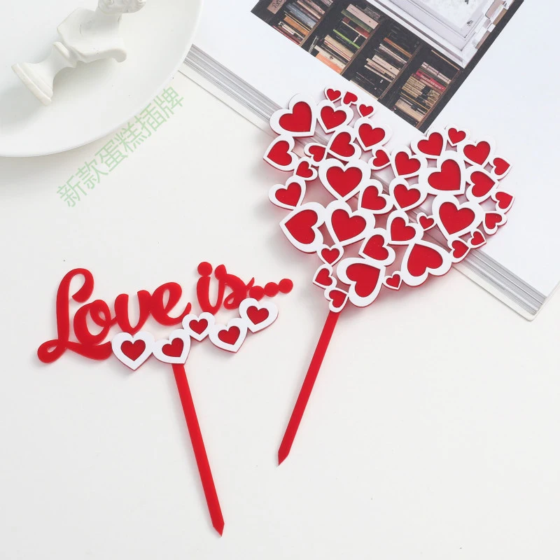 New LOVE Wedding Acrylic Cake Topper Gold Red Heart Cupcake Topper for Anniversary Happy Valentine's Day Cake Decorations 2022
New LOVE Wedding Acrylic Cake Topper Gold Red Heart Cupcake Topper for Anniversary Happy Valentine's Day Cake Decorations 2022