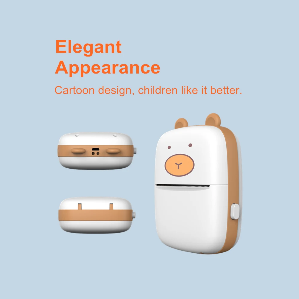 Smart Pocket Mini Printer HD Portable BT Connection Wireless Printer Pocket Photo Printing Label Errors Memo Thermal Printer
Smart Pocket Mini Printer HD Portable BT Connection Wireless Printer Pocket Photo Printing Label Errors Memo Thermal Printer