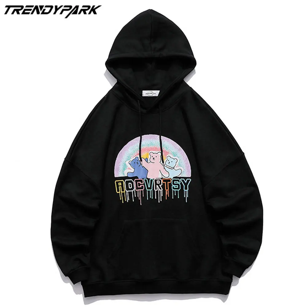 Hip Hop Hoodies for Men Women's Sweatshirt 2021 Cartoon Bear Print Harajuku Hoodie Autumn Cotton Hooded Pullover Streetwear
Hip Hop Hoodies for Men Women's Sweatshirt 2021 Cartoon Bear Print Harajuku Hoodie Autumn Cotton Hooded Pullover Streetwear