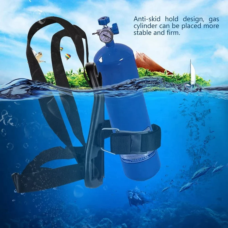 Scuba Diving Tank Back Pack Diving Single Oxygen Bottle Holder Bracket for Snorkeling
Scuba Diving Tank Back Pack Diving Single Oxygen Bottle Holder Bracket for Snorkeling