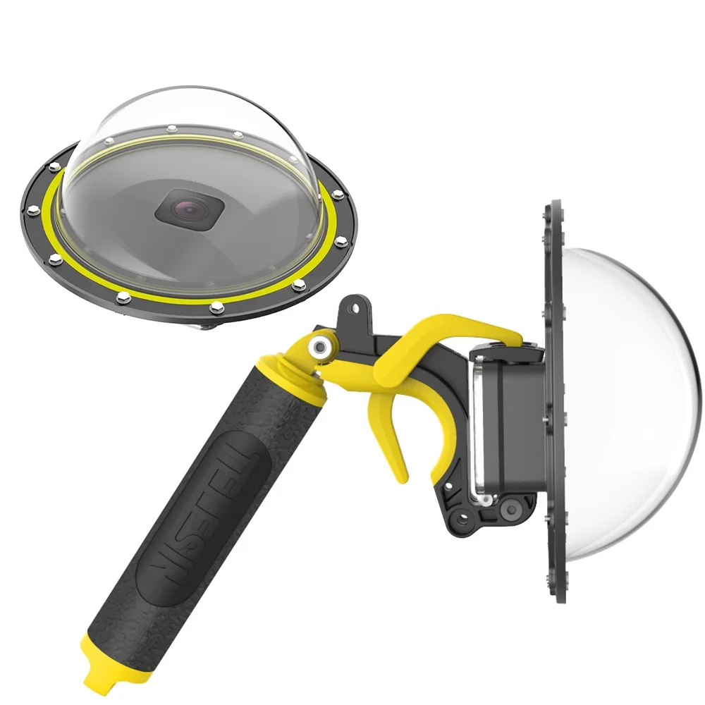 Dome Port 30M Waterproof Diving Cover Housing Case 6'' Floating Handle Trigger For GoPro Hero 8 Camera Accessories
Dome Port 30M Waterproof Diving Cover Housing Case 6'' Floating Handle Trigger For GoPro Hero 8 Camera Accessories