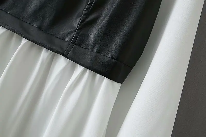 faux leather shirt dress women long sleeve high waist ruffled mini dress casual streetwear dress vestidos mujer
faux leather shirt dress women long sleeve high waist ruffled mini dress casual streetwear dress vestidos mujer