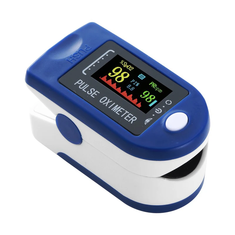 Fingertip Portable Finger Pulse Oximeter Blood Oxygen Saturation Monitor OLED Heart Rate Health Care SpO2 PR PI
Fingertip Portable Finger Pulse Oximeter Blood Oxygen Saturation Monitor OLED Heart Rate Health Care SpO2 PR PI