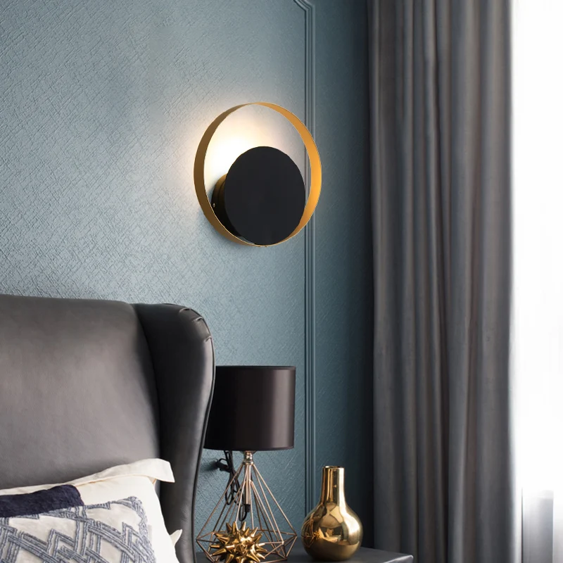 Nordic Simple Bedside LED Wall Lamp Art Brass Foyer Background Bedroom Restaurant Aisle Wall Sconce Lighting
Nordic Simple Bedside LED Wall Lamp Art Brass Foyer Background Bedroom Restaurant Aisle Wall Sconce Lighting