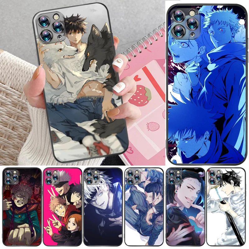 Jujutsu Kaisen Satoru Gojo Yuji Itadori Fushiguro Megumi Sukuna Phone Case For iPhone XR XS Max Back Cover Coque Cases Funda
Jujutsu Kaisen Satoru Gojo Yuji Itadori Fushiguro Megumi Sukuna Phone Case For iPhone XR XS Max Back Cover Coque Cases Funda