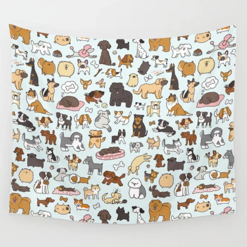 Doggy Doodle Tapestry Wall Hanging Room Dorm Tapestries Art Home Psychedelic Kawaii Room Decor Accessories
Doggy Doodle Tapestry Wall Hanging Room Dorm Tapestries Art Home Psychedelic Kawaii Room Decor Accessories