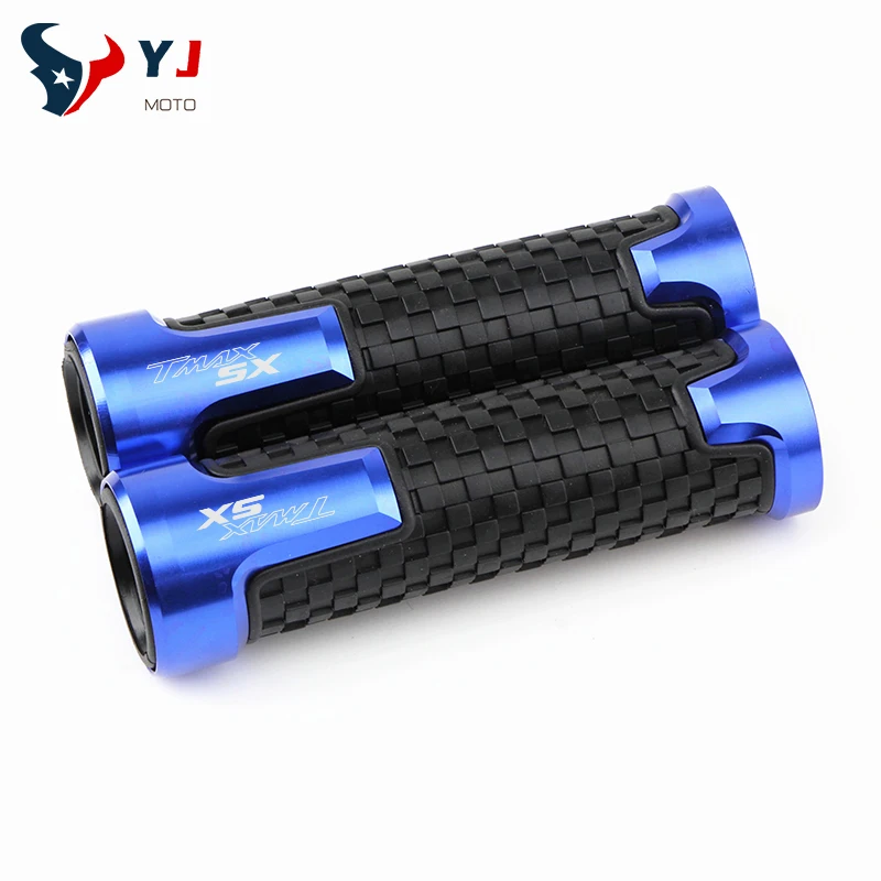 

For Yamaha TMAX DX TMAX SX TMAX 500 530 7/8''22MM High Quality Universal Anti-Skid Rubber Hand End Grips Racing Handle Bar