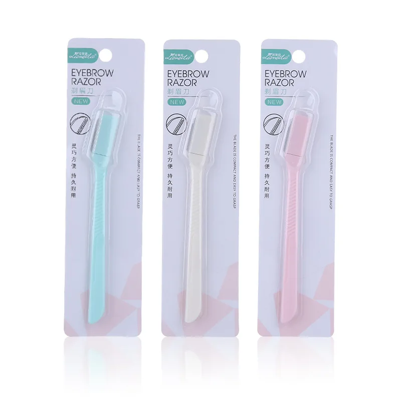 New Style Single Women's Profession Eyebrow Knife Eyebrow Scraper with Lid with Net Safe Sharp A0865
New Style Single Women's Profession Eyebrow Knife Eyebrow Scraper with Lid with Net Safe Sharp A0865