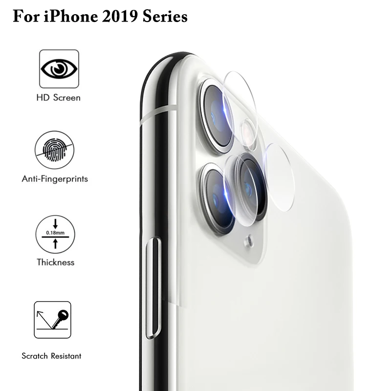 2 в 1 iphone закаленное стекло для 11 Pro Max камера защитная пленка защитное на X XR XS