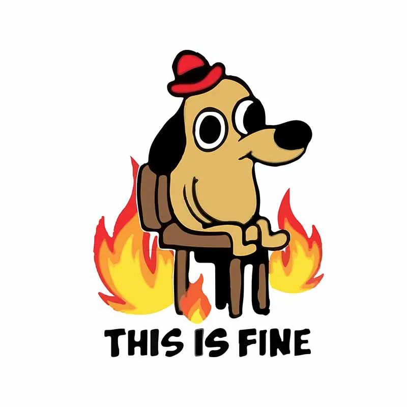 13cm x 10cm for This Is Fire Puppy Car Stickers Personality Refrigerator Windshield Decal Waterproof Vinyl Car Wrap 
13cm x 10cm for This Is Fire Puppy Car Stickers Personality Refrigerator Windshield Decal Waterproof Vinyl Car Wrap