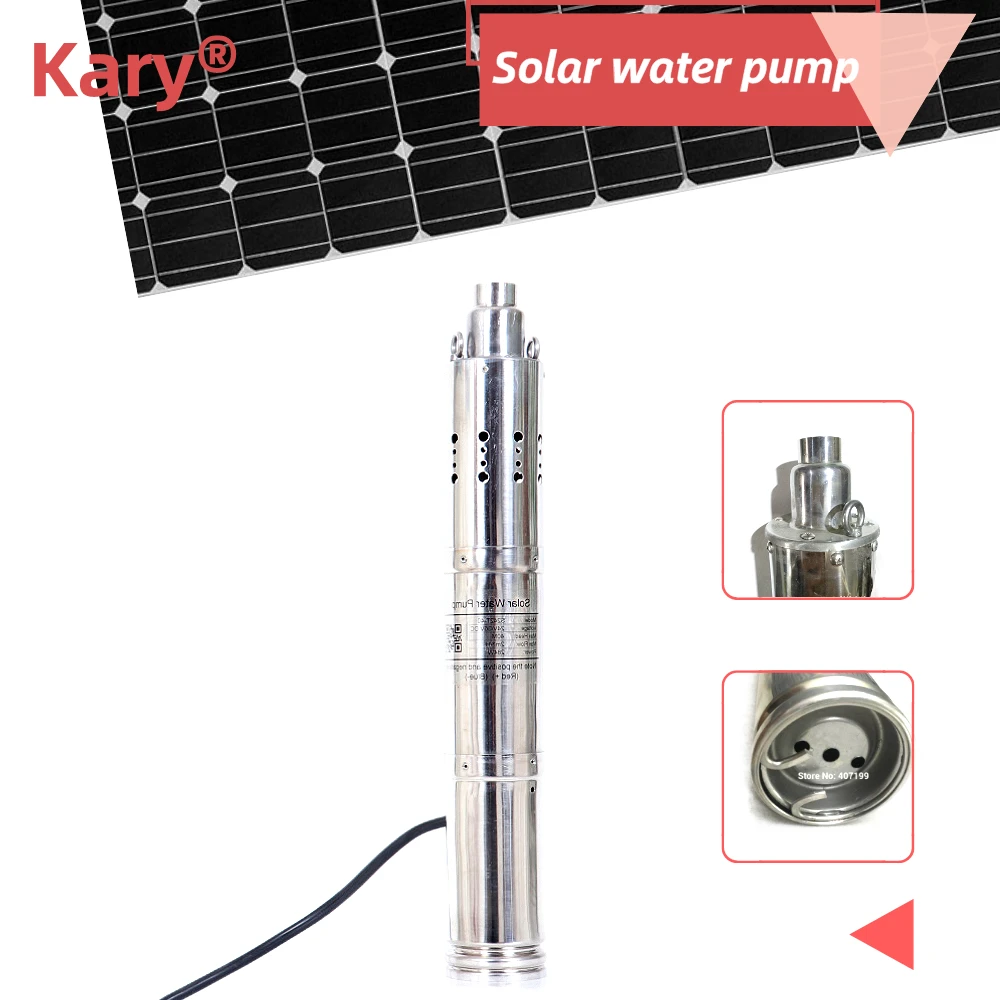 DC12V 150W Solar Pump 3" Solar Submersible Pump High Pressure Solar Water Pump,1hp borewell water fountain pump for sale
DC12V 150W Solar Pump 3" Solar Submersible Pump High Pressure Solar Water Pump,1hp borewell water fountain pump for sale
