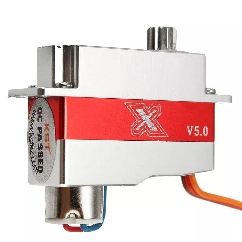 KST X08 V5.0 3.8-7.4V 8g Metal Gear Micro Digital Servo For RC Robot UAV Airplane
KST X08 V5.0 3.8-7.4V 8g Metal Gear Micro Digital Servo For RC Robot UAV Airplane