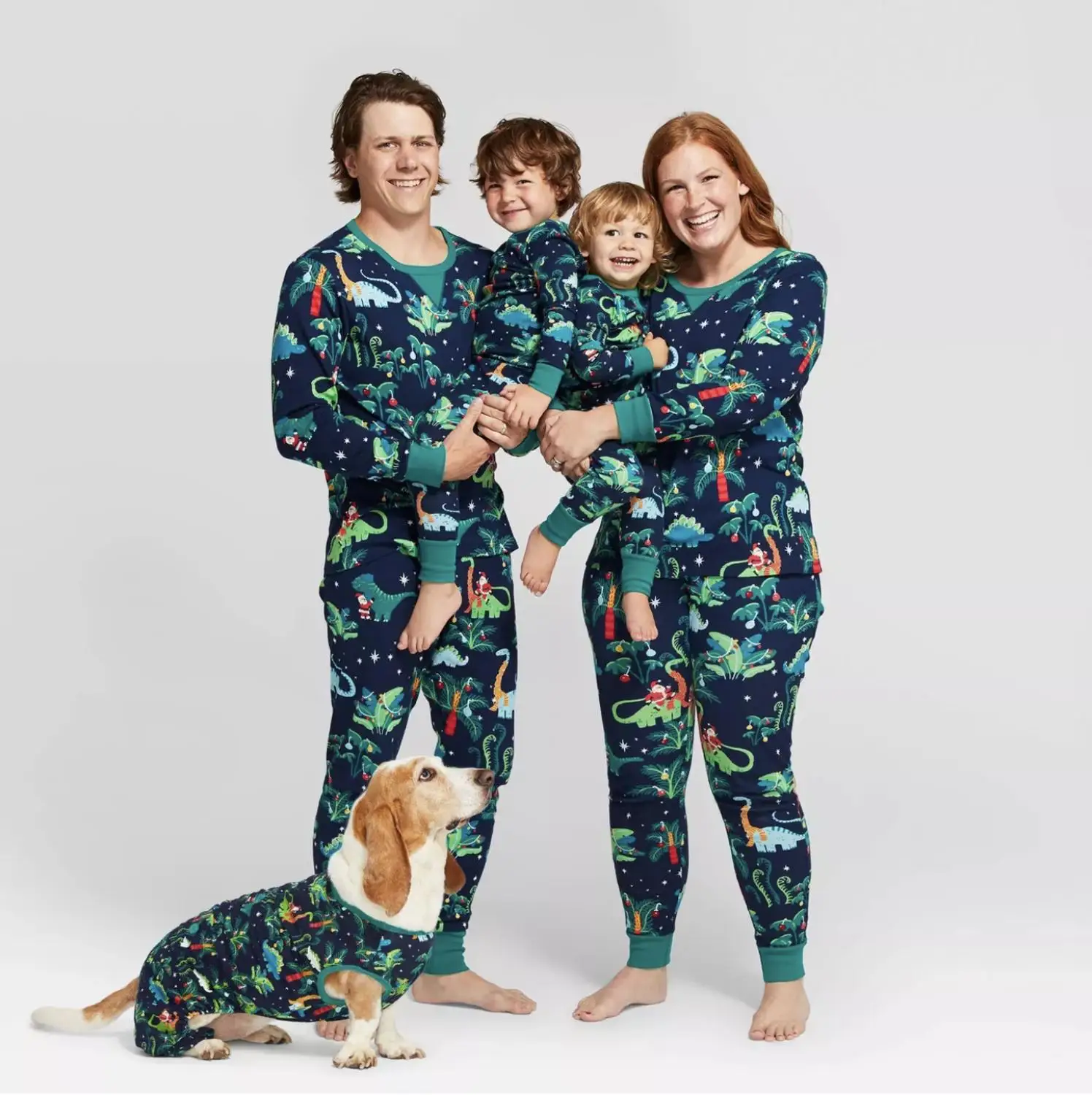 2020 Family Matching Christmas Pajamas Outfits Set Xmas Adult Kids Cute Nightwear Christmas Dinosaur Print Sleepwear Suit
2020 Family Matching Christmas Pajamas Outfits Set Xmas Adult Kids Cute Nightwear Christmas Dinosaur Print Sleepwear Suit