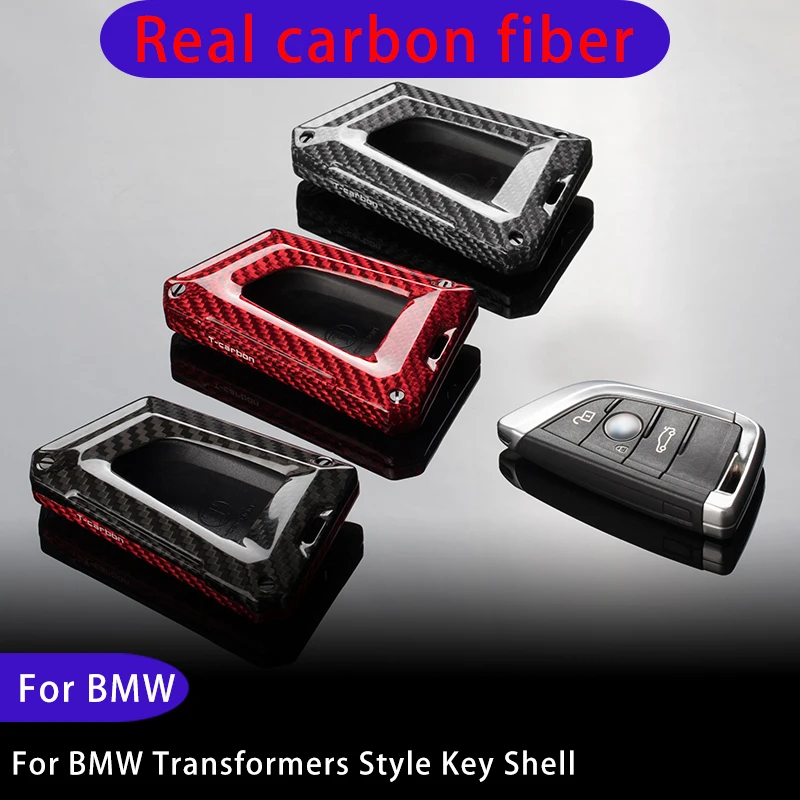 For BMW carbon fiber key shell X1 X3 X4 X5 F15 X6 F16 G30 7 Series F48 F39 520 f30 118 320i modified Transformers style key case
For BMW carbon fiber key shell X1 X3 X4 X5 F15 X6 F16 G30 7 Series F48 F39 520 f30 118 320i modified Transformers style key case
