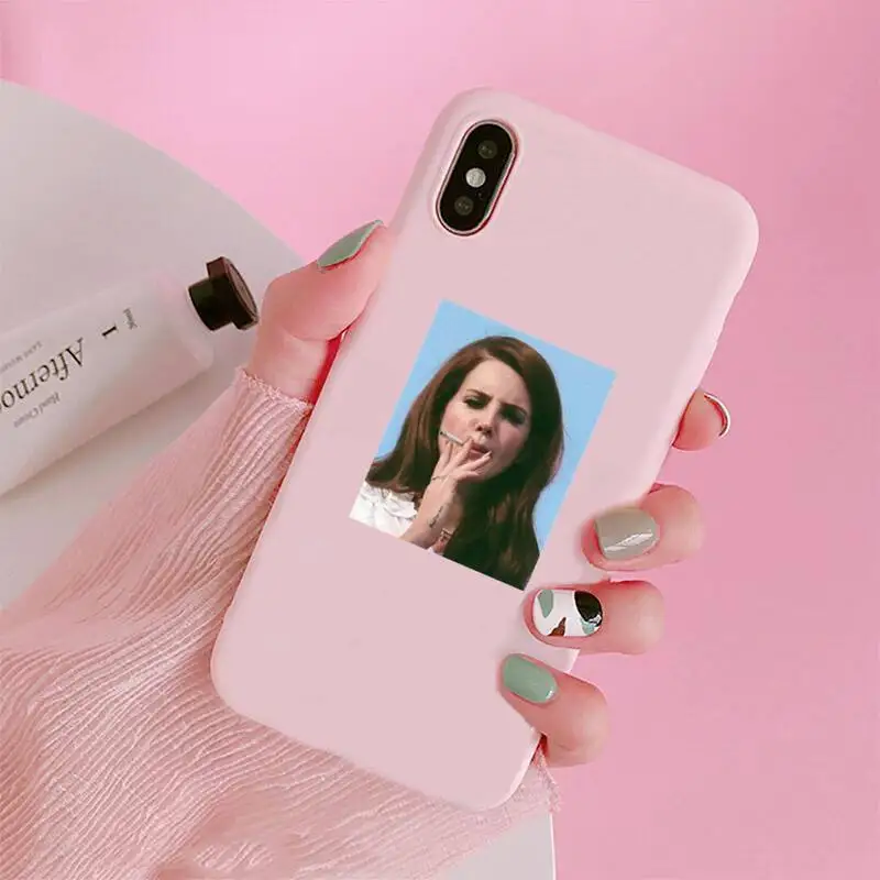 Lana Del Rey Phone Case Candy Color Pink for iPhone 11 pro XS MAX 8 7 6 6S Plus X 5S SE 2020 XR
Lana Del Rey Phone Case Candy Color Pink for iPhone 11 pro XS MAX 8 7 6 6S Plus X 5S SE 2020 XR