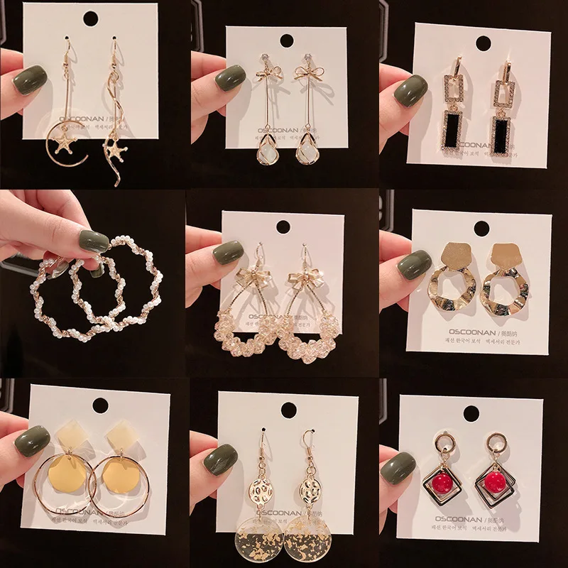 S925 Silver Needle Geometricfeminine Long Personalized Retro Exaggerated Fashion Korean Earrings
S925 Silver Needle Geometricfeminine Long Personalized Retro Exaggerated Fashion Korean Earrings