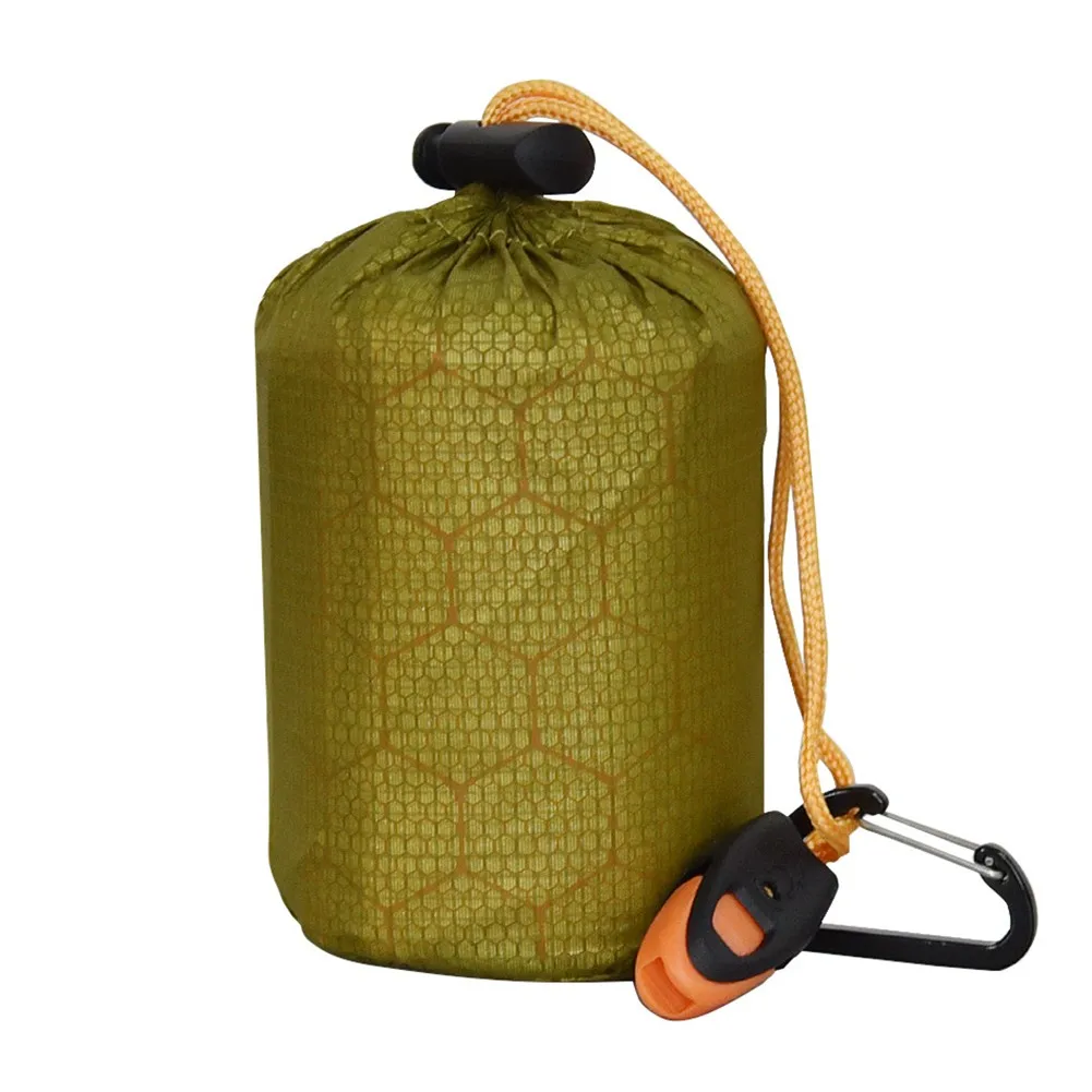 Outdoor Emergency Sleeping Bag Mini Portable Camping Survival Thermal Blanket Waterproof Windproof Rain Poncho Compact Equipment
Outdoor Emergency Sleeping Bag Mini Portable Camping Survival Thermal Blanket Waterproof Windproof Rain Poncho Compact Equipment