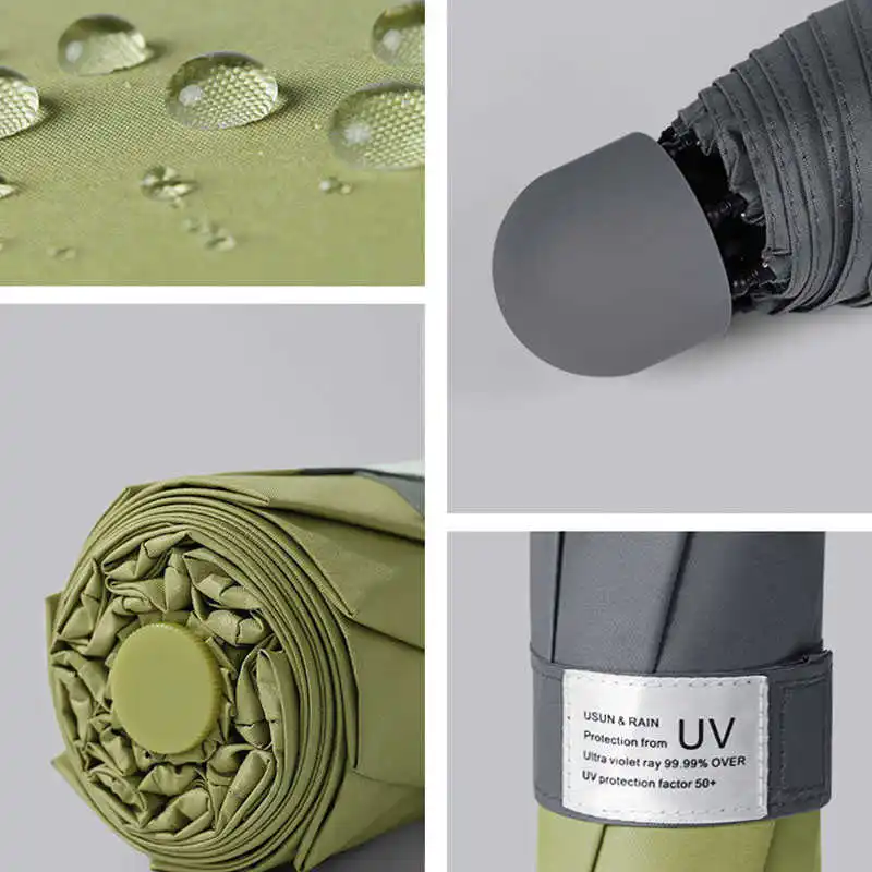 8 Mini-wind-proof Umbrella Anti-uv Protection 5 Folding Portable Umbrella Female Umbrella Female Umbrella Pocket Children
8 Mini-wind-proof Umbrella Anti-uv Protection 5 Folding Portable Umbrella Female Umbrella Female Umbrella Pocket Children