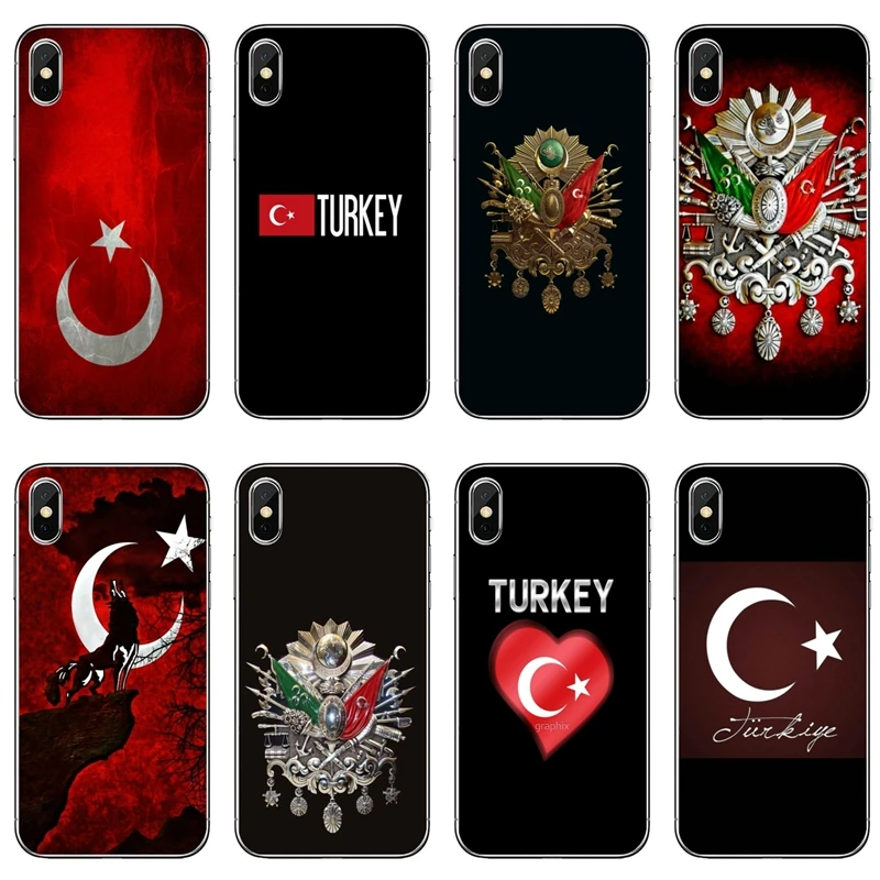Турецкий флаг аксессуары чехол для телефона Xiaomi Redmi 9T 9C 9A 7 7A K20 6 6A S2 Note 9S 9 8 8T 5A Pro |