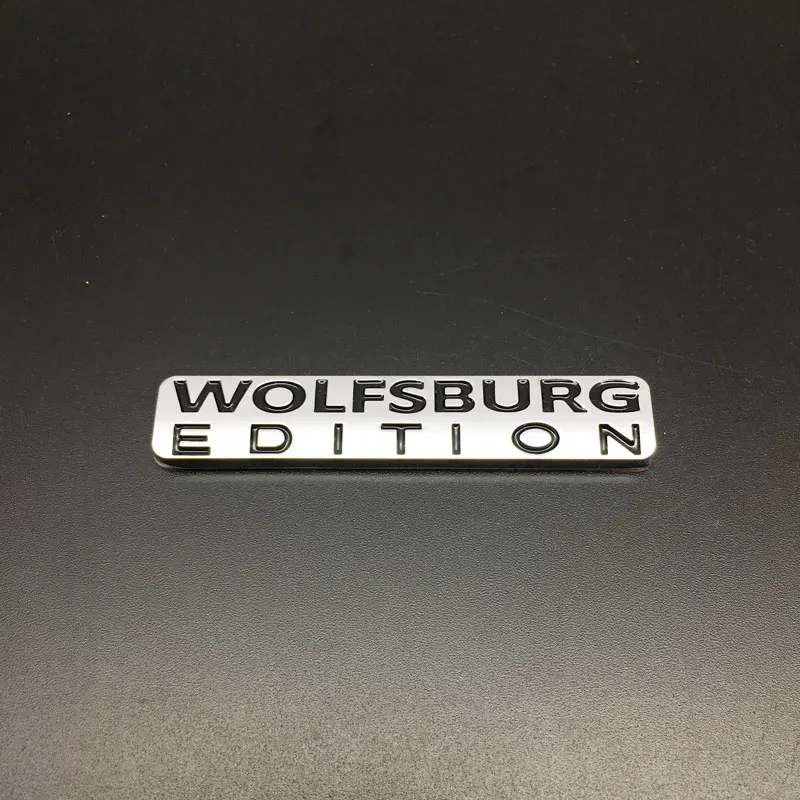 3D металлическая эмблема WOLFSBURG EDITION на боковое крыло автомобиля, эмблема на багажник, наклейка, наклейка для Touareg Santana SUV Passat Jetta TDI Golf
3D металлическая эмблема WOLFSBURG EDITION на боковое крыло автомобиля, эмблема на багажник, наклейка, наклейка для Touareg Santana SUV Passat Jetta TDI Golf