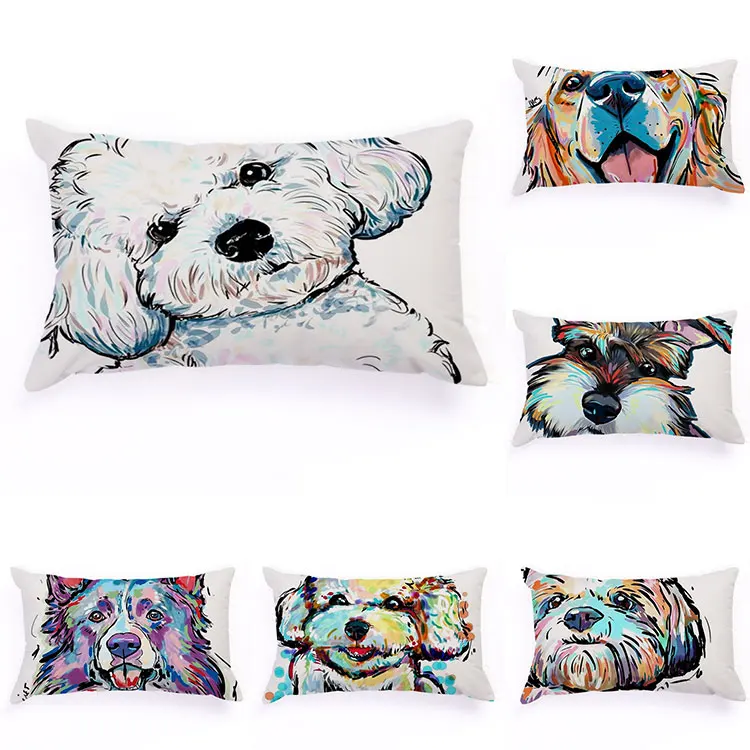 Cartoon Dog Printed Cushion Cover 30*50 Pillowcase Decorative Sofa Animal Cushion Pillow Case Plush Home Decor Pillow Cover
Cartoon Dog Printed Cushion Cover 30*50 Pillowcase Decorative Sofa Animal Cushion Pillow Case Plush Home Decor Pillow Cover