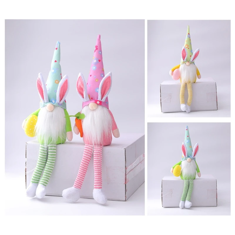 Easter Bunny Gnomes Handmade Swedish Tomte Rabbit PlushToys Ornament Spring Gift Drop shipping
Easter Bunny Gnomes Handmade Swedish Tomte Rabbit PlushToys Ornament Spring Gift Drop shipping