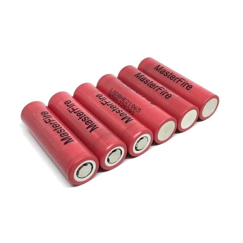 MasterFire 6pcs/lot Original ICR18650HE2 2500mah lithium 18650 battery HE2 rechargeable batteries cell 30A for E-cigarettes
MasterFire 6pcs/lot Original ICR18650HE2 2500mah lithium 18650 battery HE2 rechargeable batteries cell 30A for E-cigarettes