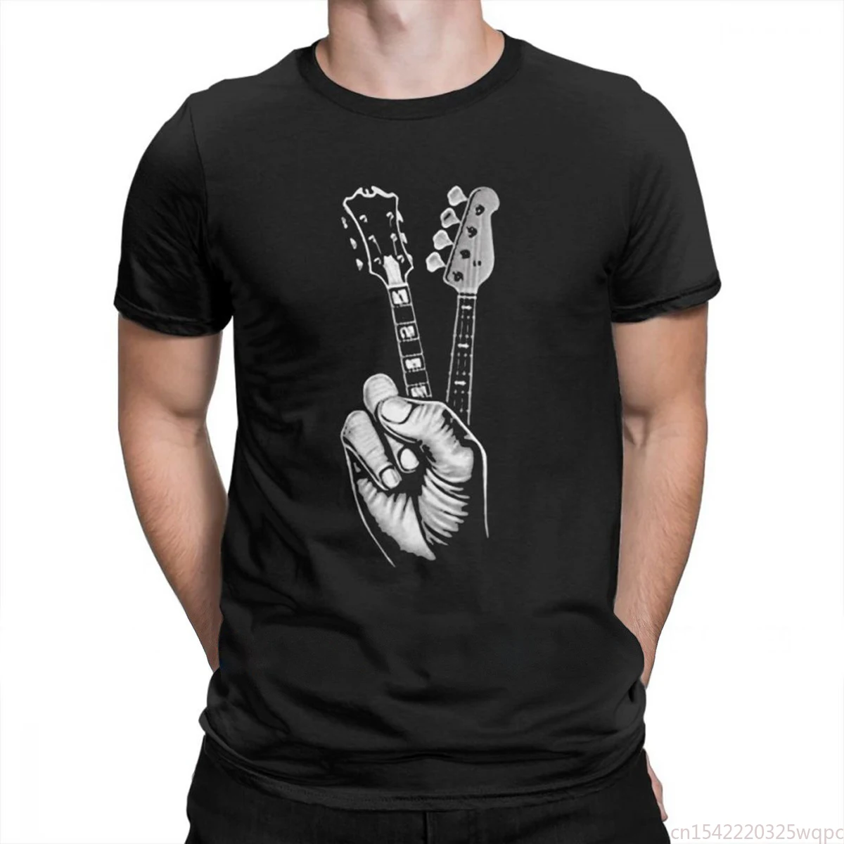 Plus Size Hipster Bass Guitar T Shirt Printer Men's T-Shirt Cotton Crewneck Short Sleeve Finger Guitar Mens Tees
Plus Size Hipster Bass Guitar T Shirt Printer Men's T-Shirt Cotton Crewneck Short Sleeve Finger Guitar Mens Tees