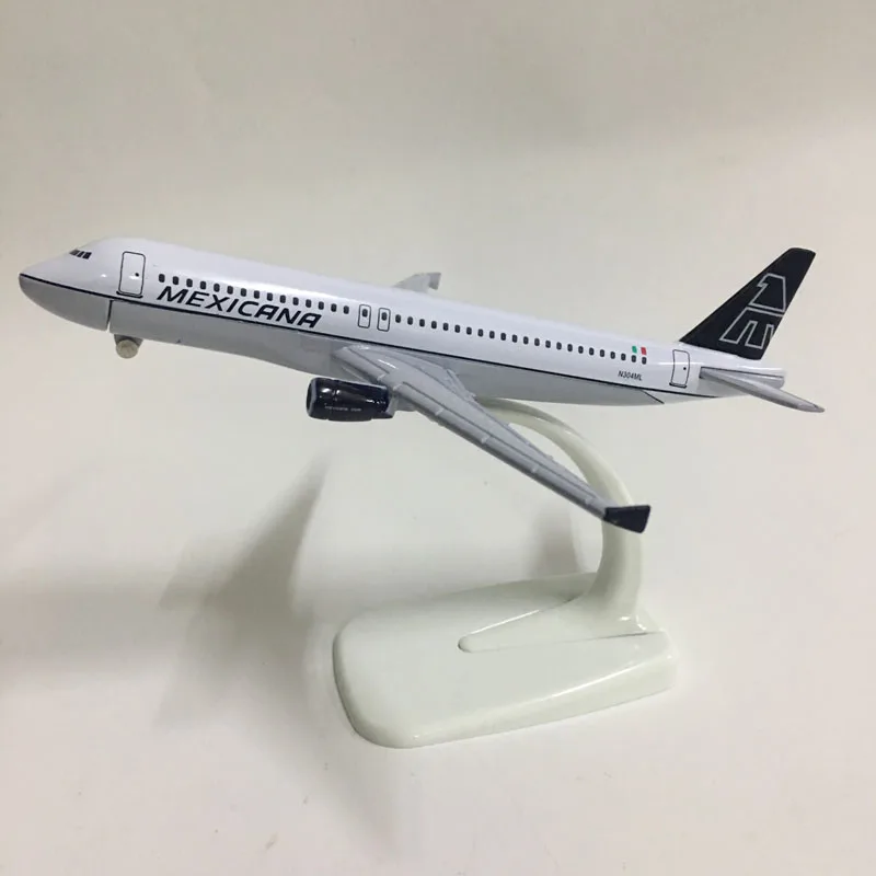 Модель самолета 16 см от JASON TUTU Aeromexico, модель самолета аэромикроавтобуса A320, модель самолета 1:400, Литые металлические мексиканские самолеты
Модель самолета 16 см от JASON TUTU Aeromexico, модель самолета аэромикроавтобуса A320, модель самолета 1:400, Литые металлические мексиканские самолеты